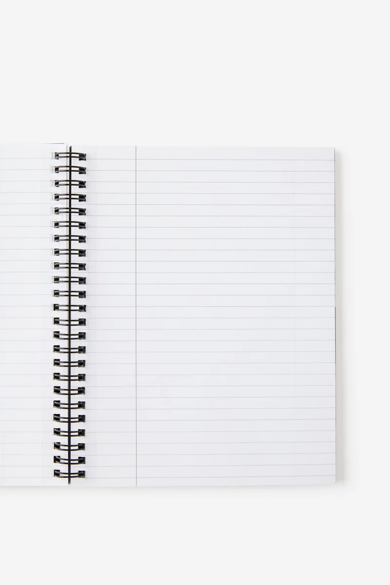 تايبو دفتر حلزوني مسطر للمواضيع